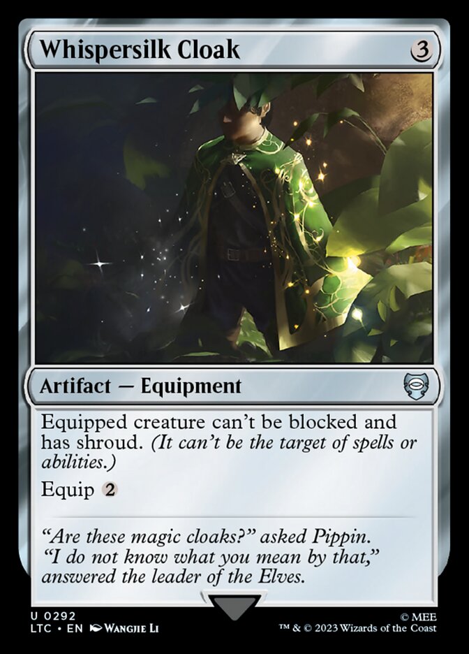 Whispersilk Cloak (292) - Tales of Middle-earth Commander (LTC)