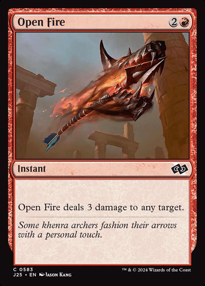 Open Fire (583) - Foundations Jumpstart (J25)
