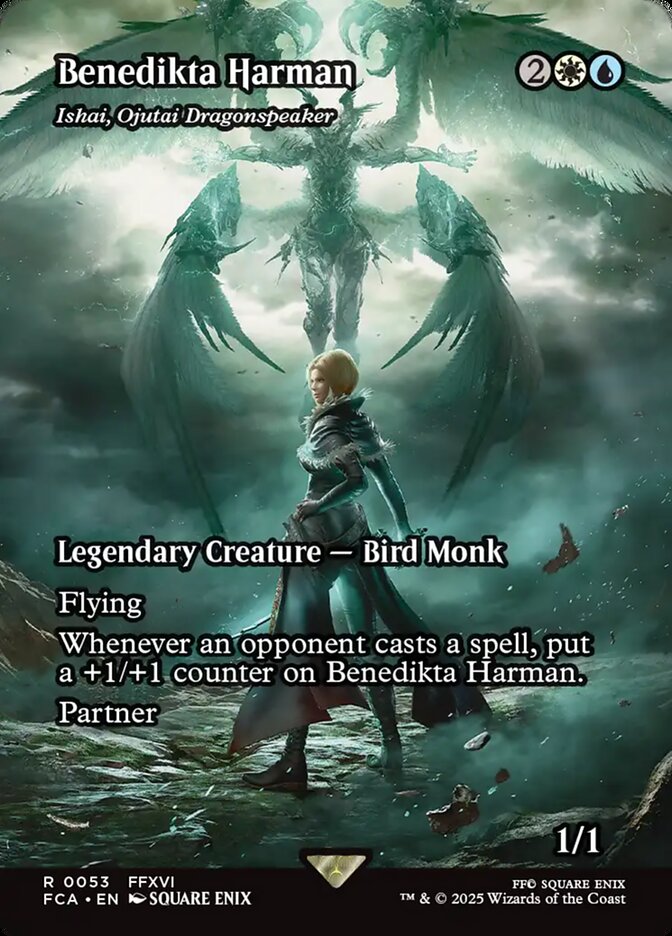 Benedikta Harman - Ishai, Ojutai Dragonspeaker (53) - Final Fantasy: Through the Ages (FCA)