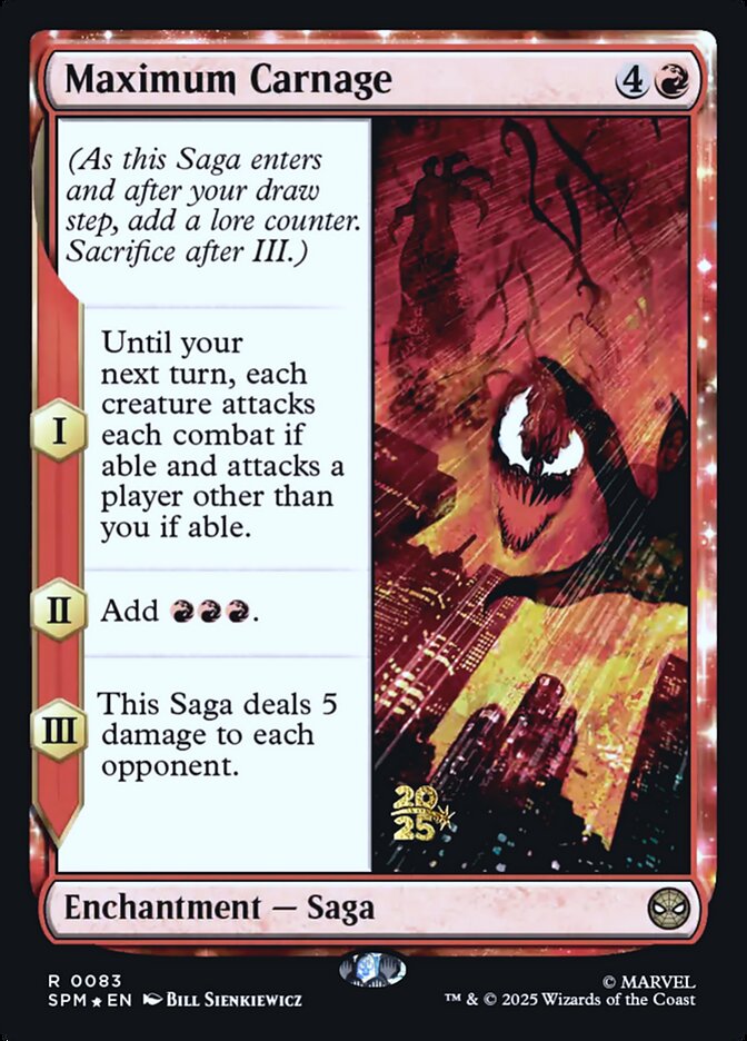 Maximum Carnage (83s) - Marvel's Spider-Man Promos (PSPM)