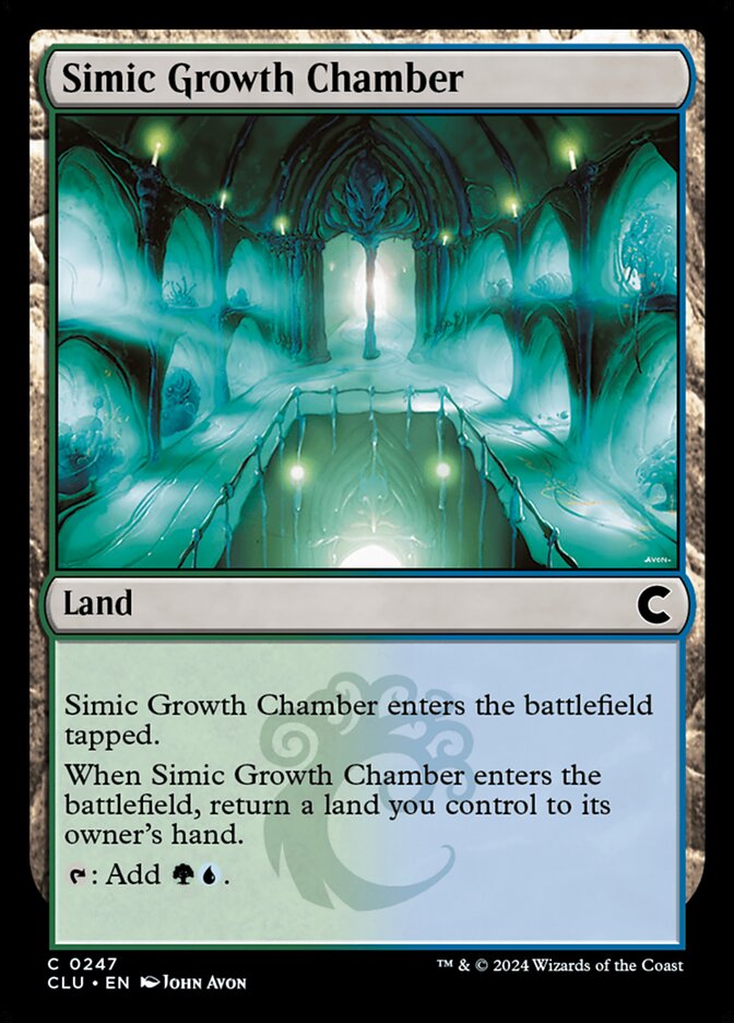 Simic Growth Chamber (247) - Ravnica: Clue Edition (CLU)