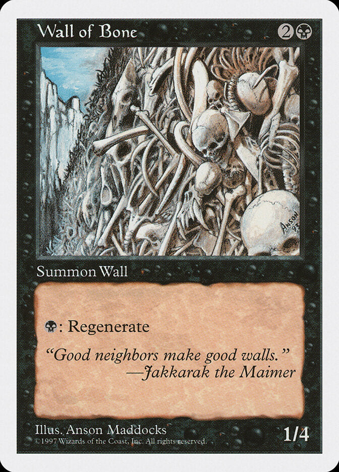 Wall of Bone (203) - Fifth Edition (5ED)