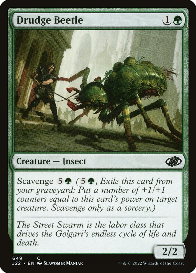 Drudge Beetle (649) - Jumpstart 2022 (J22)