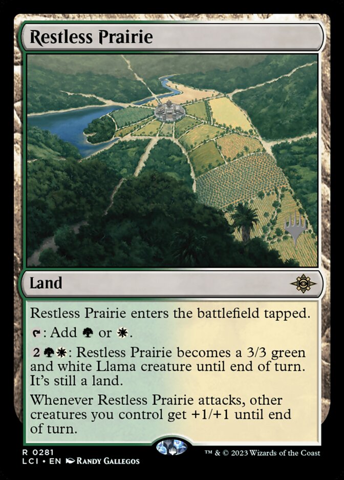 Restless Prairie (281p) - The Lost Caverns of Ixalan Promos (PLCI)
