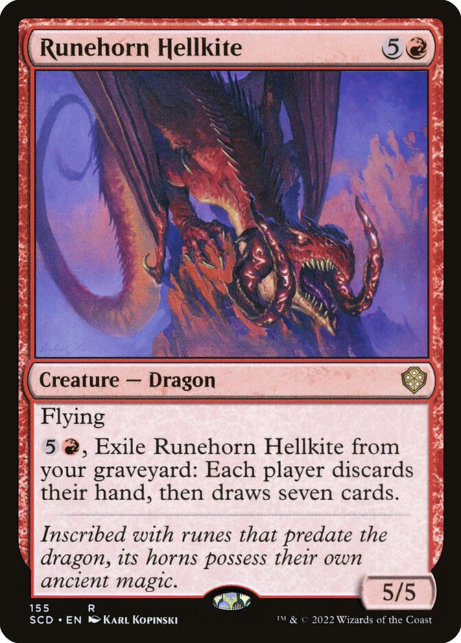 Runehorn Hellkite (155) - Starter Commander Decks (SCD)
