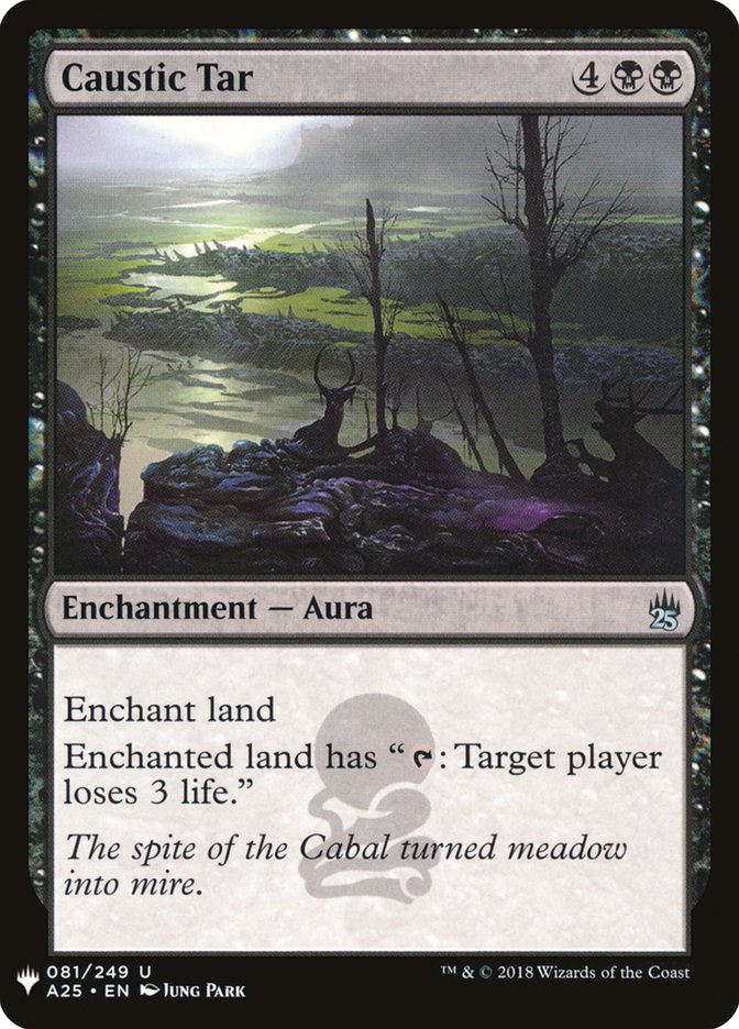 Caustic Tar - The List (PLST)