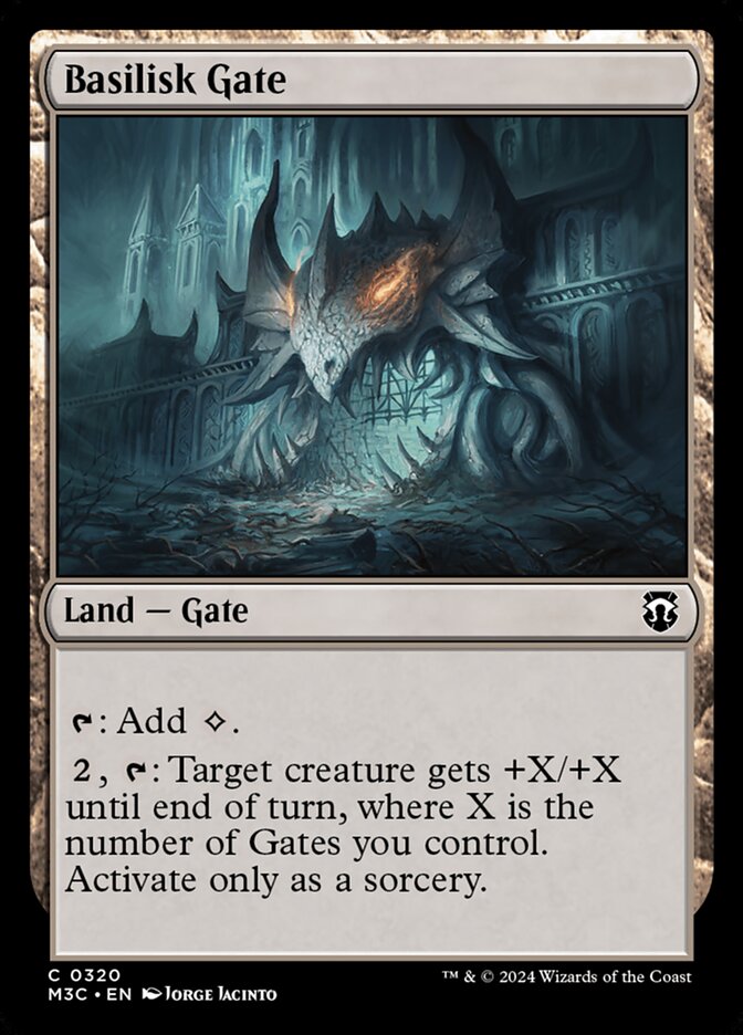 Basilisk Gate (320) - Modern Horizons 3 Commander (M3C)