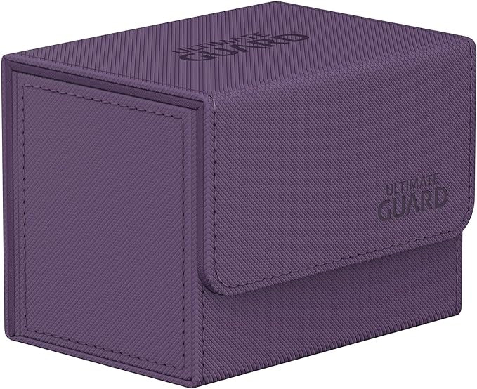 80+ Sidewinder Deck Box by Ultimate Guard - Purple
