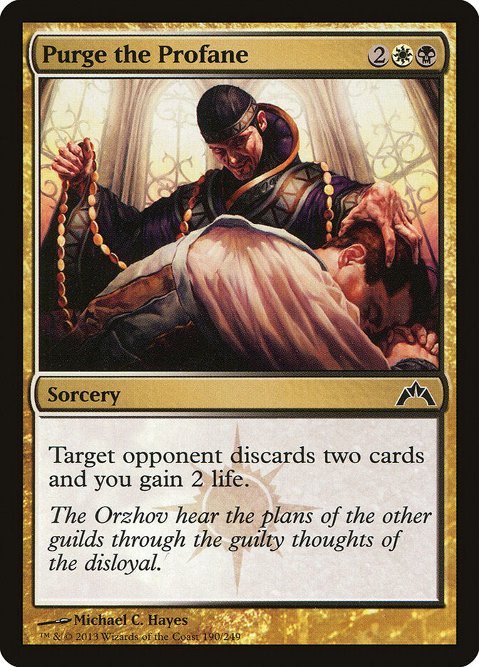 Purge the Profane (190) - Gatecrash (GTC)