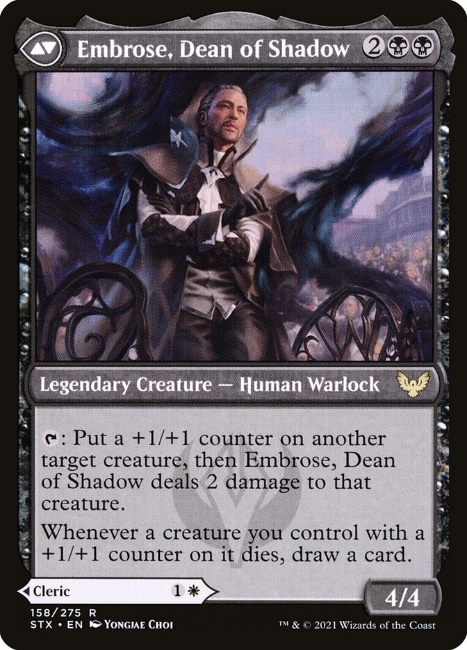 Shaile, Dean of Radiance // Embrose, Dean of Shadow (158) - Strixhaven: School of Mages (STX)