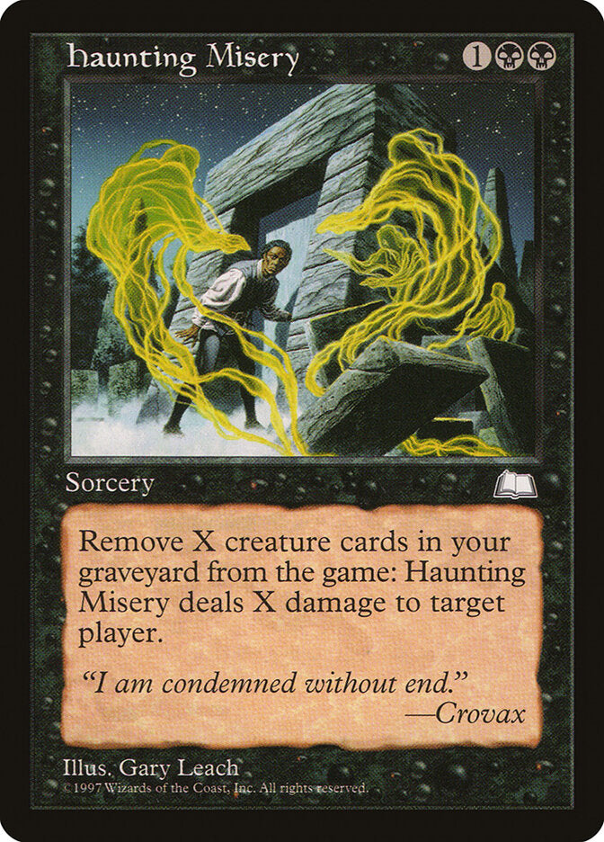 Haunting Misery (71) - Weatherlight (WTH)
