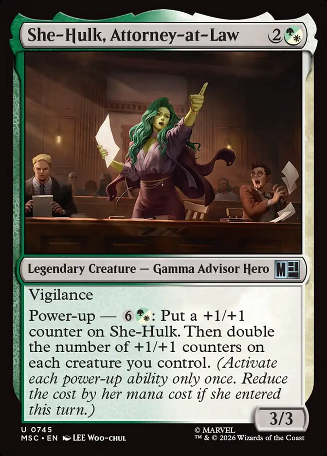 She-Hulk, Attorney-at-Law (745) - Marvel Super Heroes Commander (MSC)