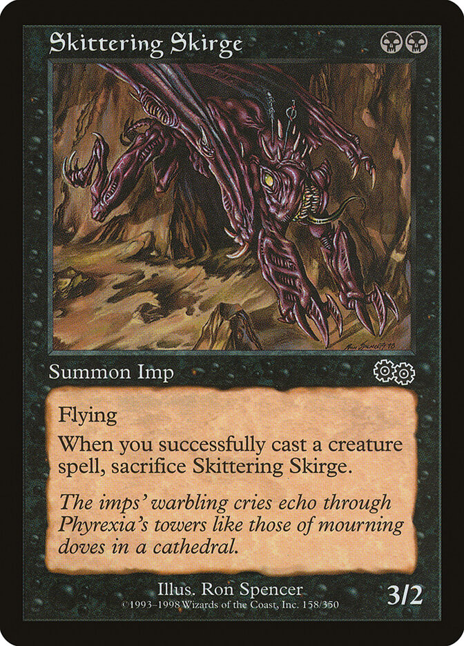 Skittering Skirge (158) - Urza's Saga (USG)