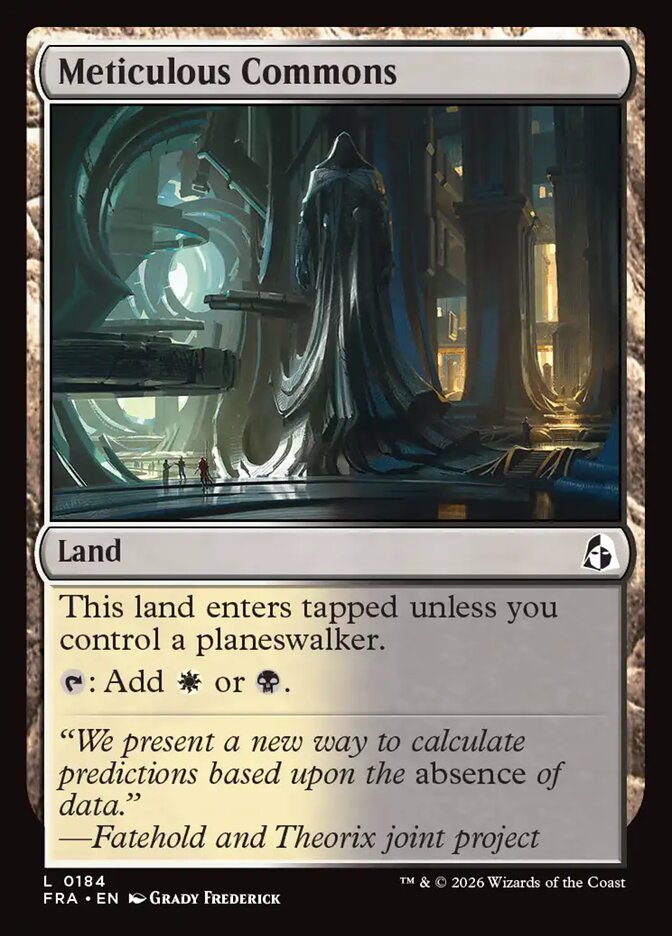 Meticulous Commons (184) - Reality Fracture (FRA)