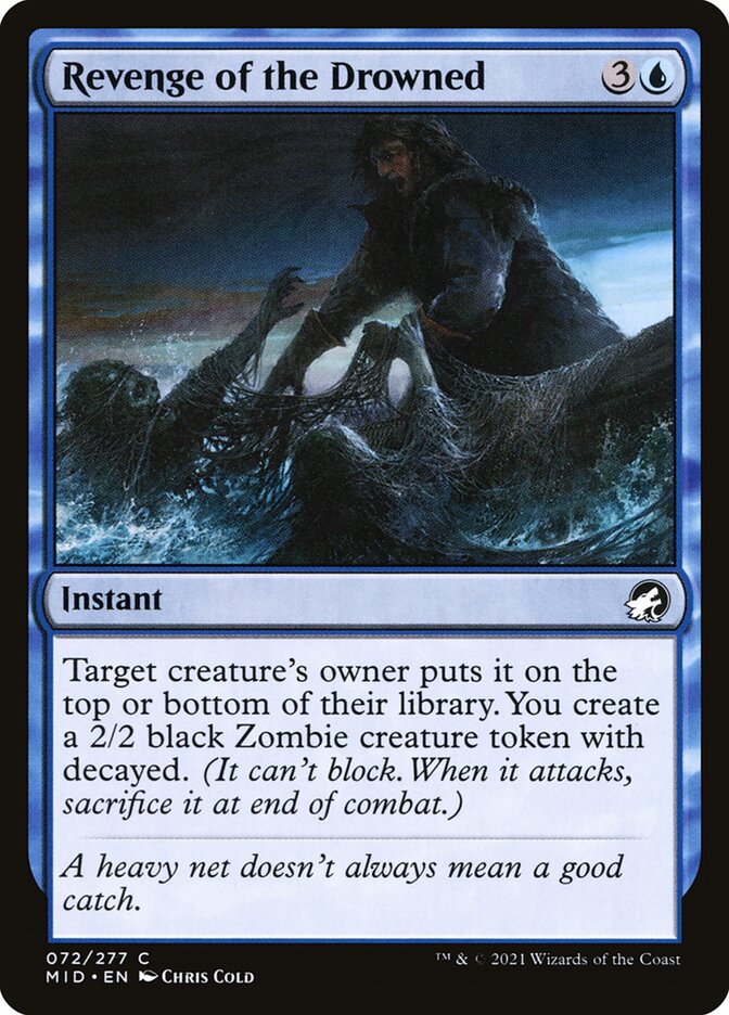 Revenge of the Drowned (72) - Innistrad: Midnight Hunt (MID)