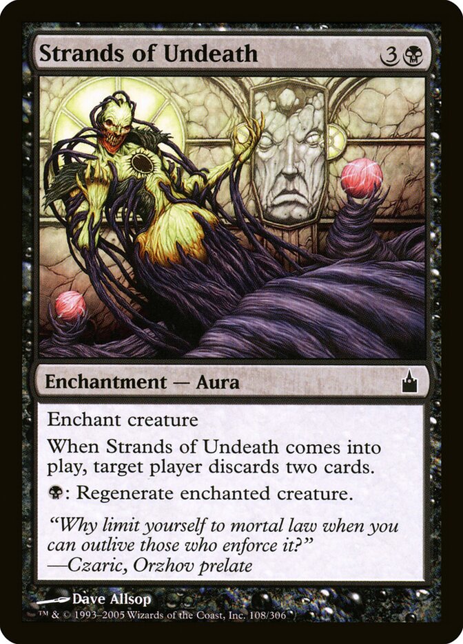 Strands of Undeath (108) - Ravnica: City of Guilds (RAV)