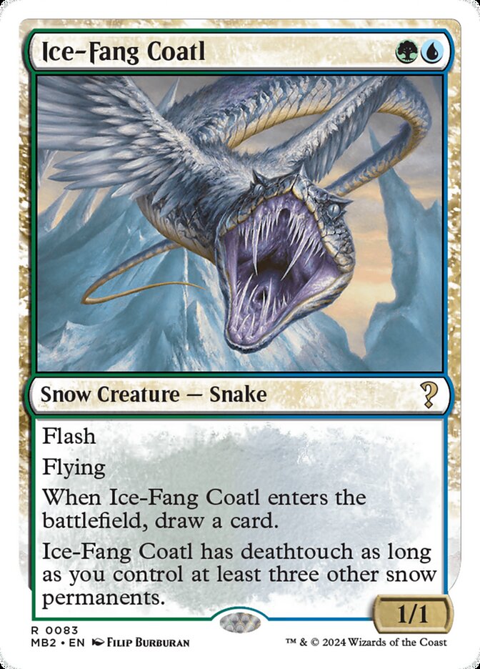 Ice-Fang Coatl (83) - Mystery Booster 2 (MB2)