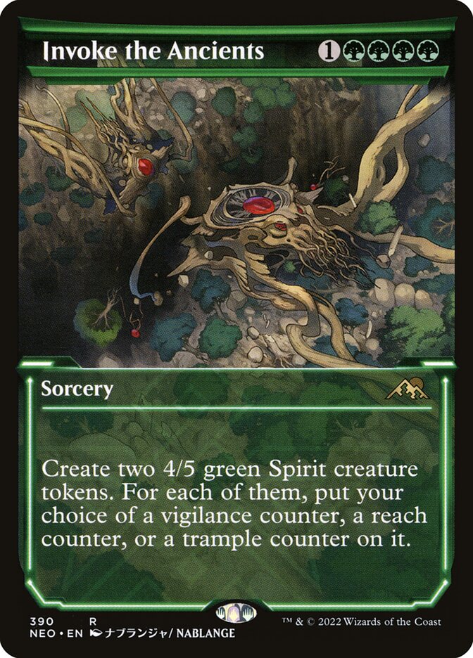 Invoke the Ancients (390) - Kamigawa: Neon Dynasty (NEO)