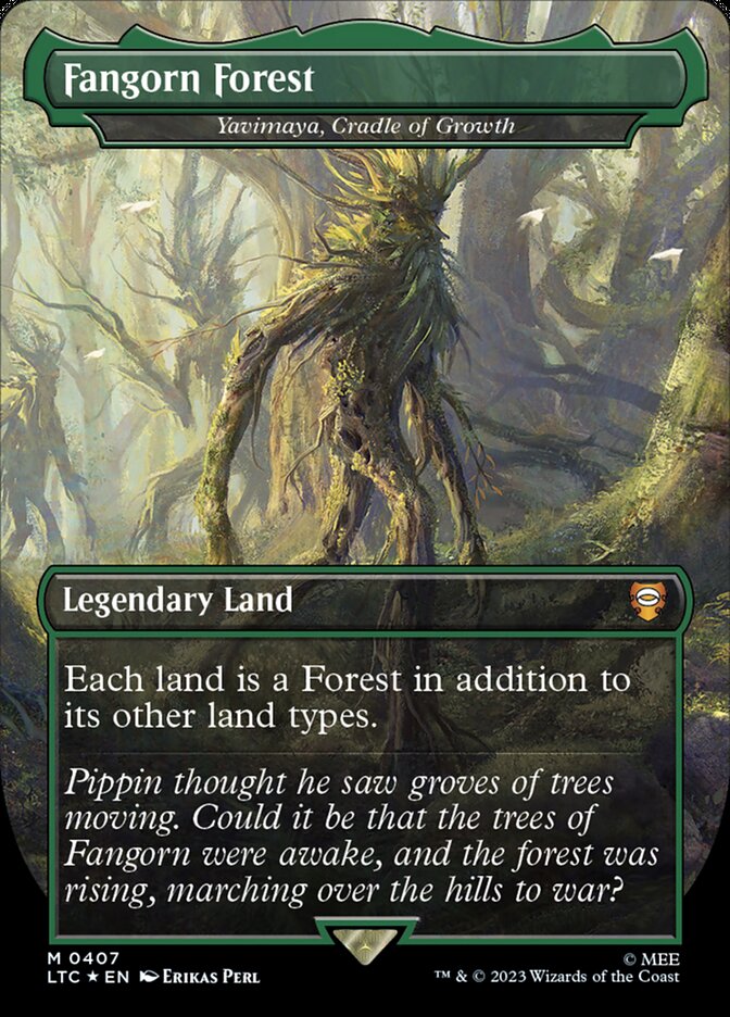 Fangorn Forest - Yavimaya, Cradle of Growth - Tales of Middle-earth Commander (LTC)