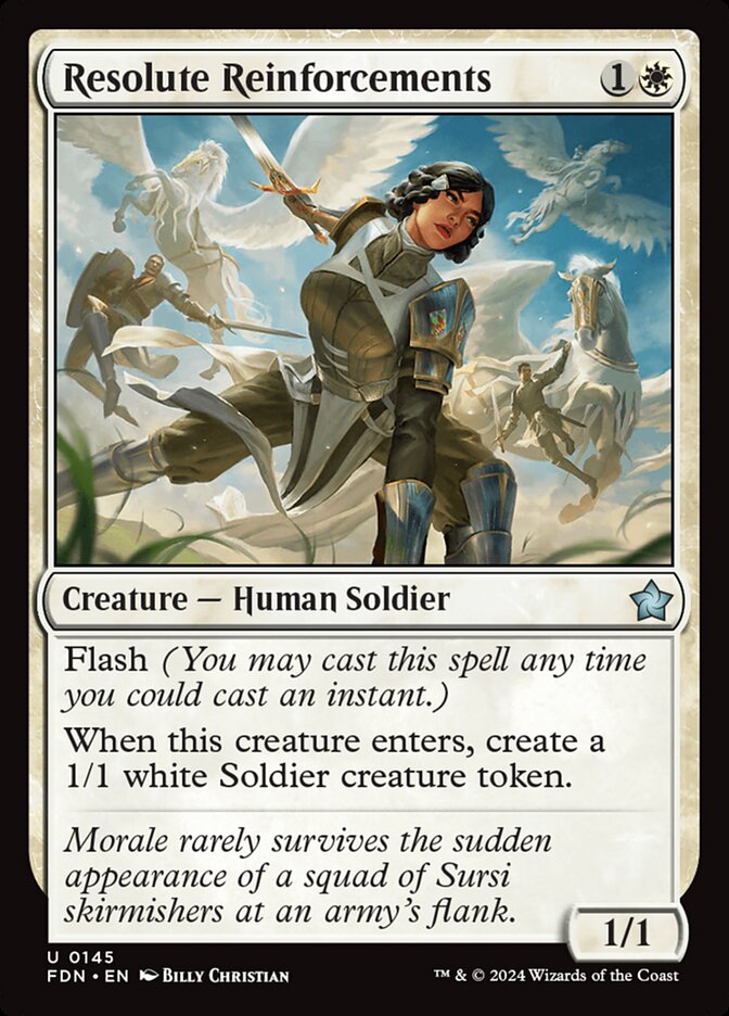 Resolute Reinforcements (145) - Foundations (FDN)