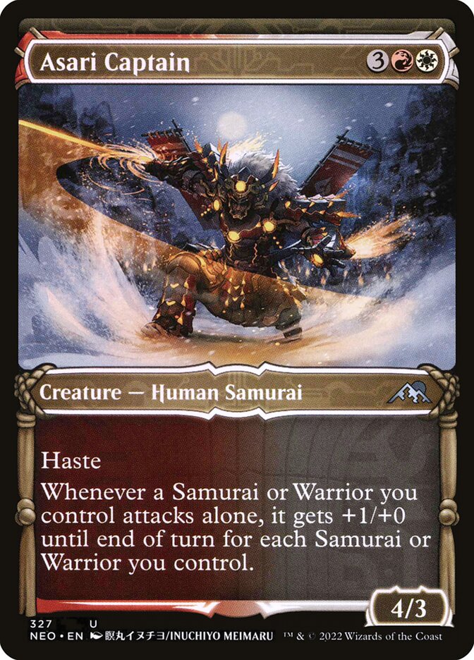 Asari Captain (327) - Kamigawa: Neon Dynasty (NEO)