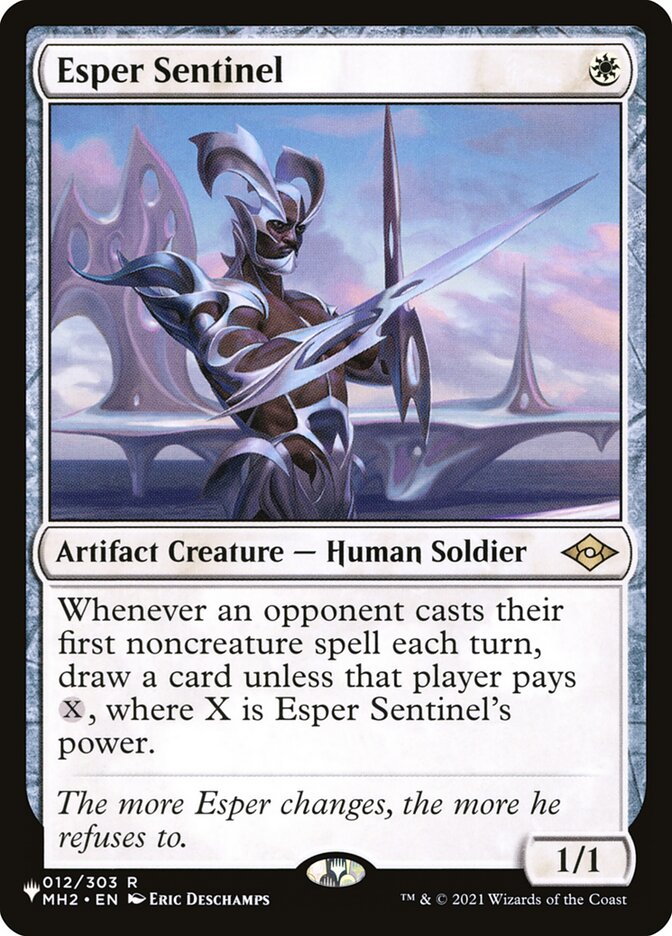 Esper Sentinel - The List (PLST)