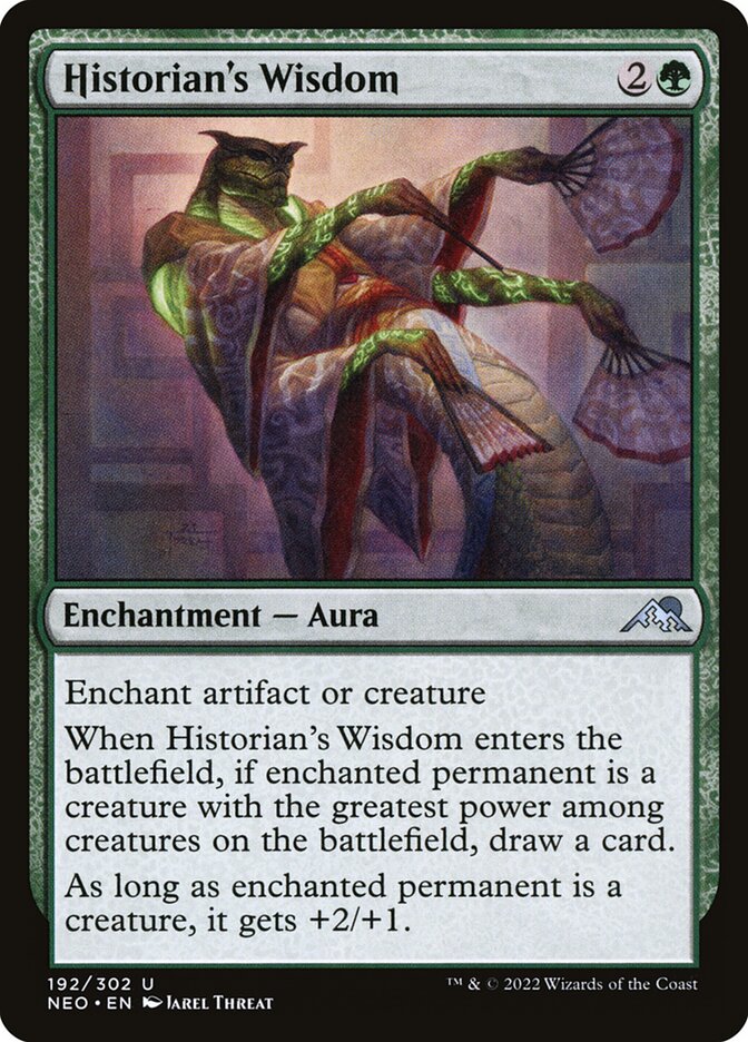 Historian's Wisdom (192) - Kamigawa: Neon Dynasty (NEO)