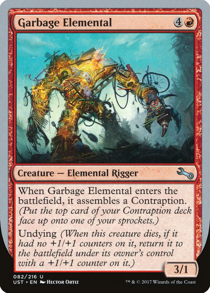 Garbage Elemental (82b) - Unstable (UST)
