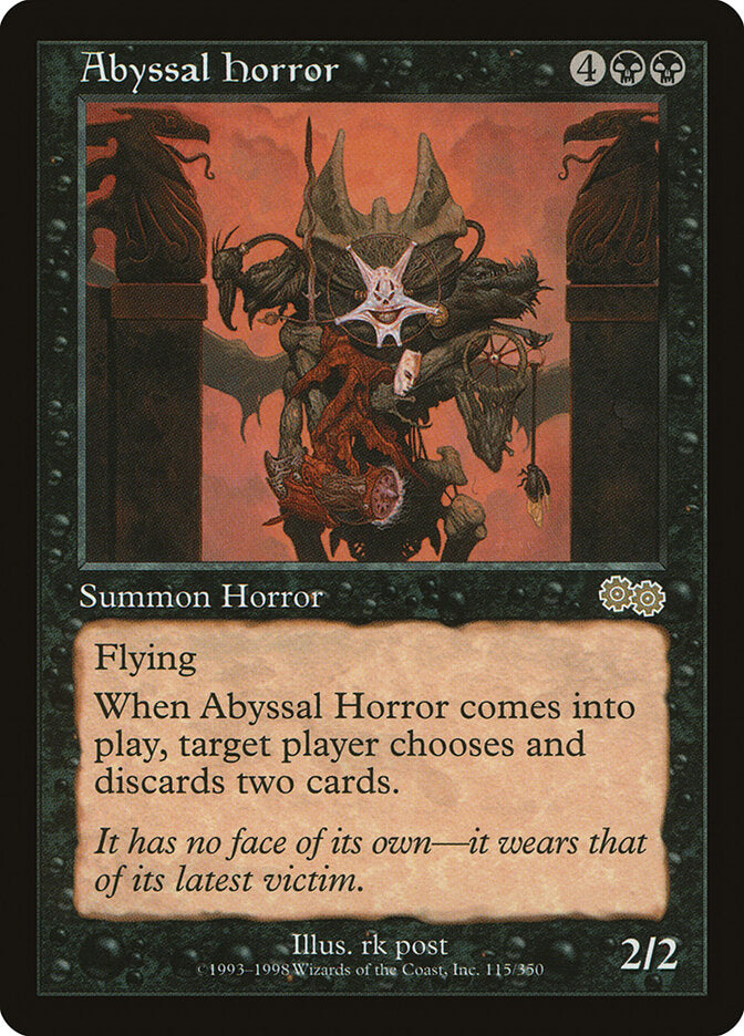 Abyssal Horror (115) - Urza's Saga (USG)