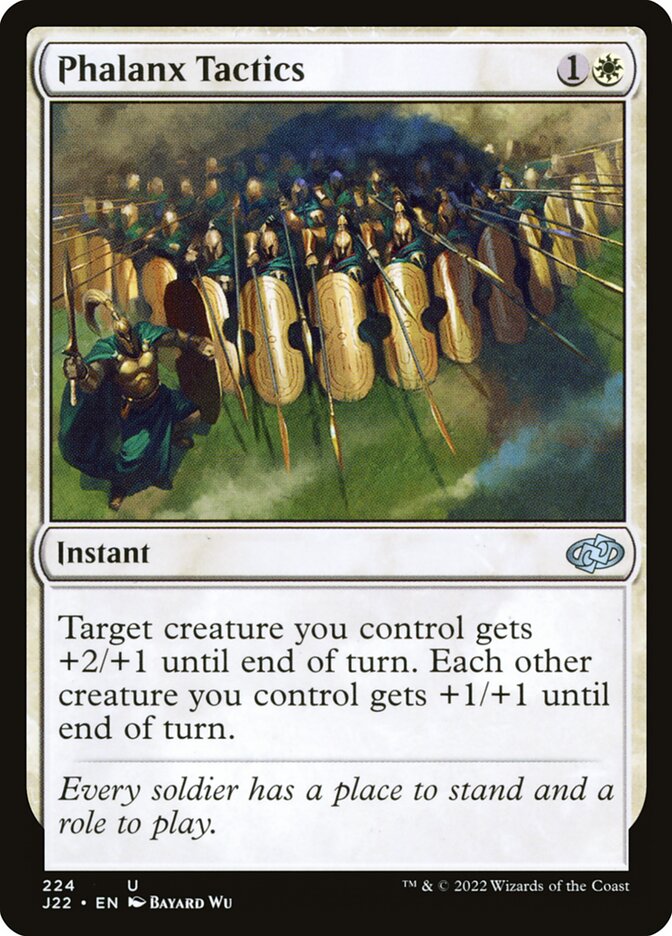 Phalanx Tactics (224) - Jumpstart 2022 (J22)
