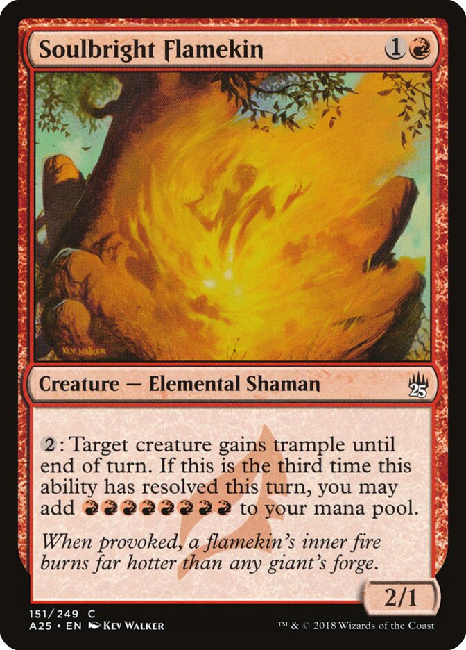 Soulbright Flamekin (151) - Masters 25 (A25)