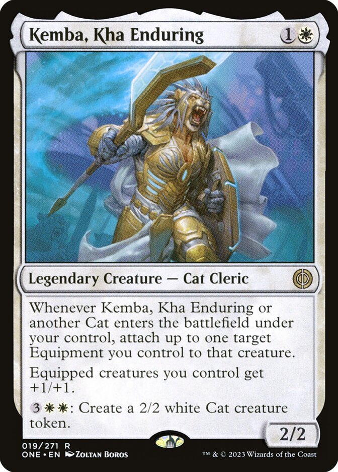 Kemba, Kha Enduring (19) - Phyrexia: All Will Be One (ONE)