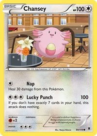 Chansey (80) - XY - Phantom Forces (PHF)