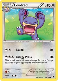 Loudred (84) - XY - Phantom Forces (PHF)