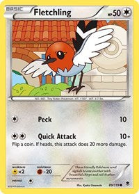 Fletchling (89) - XY - Phantom Forces (PHF)