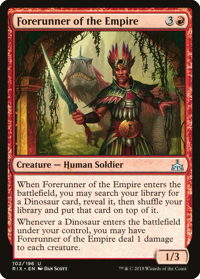 Forerunner of the Empire (102) - Rivals of Ixalan (RIX)