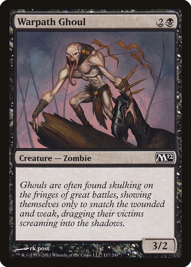 Warpath Ghoul (117) - Magic 2012 (M12)