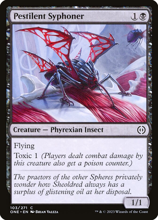 Pestilent Syphoner (103) - Phyrexia: All Will Be One (ONE)