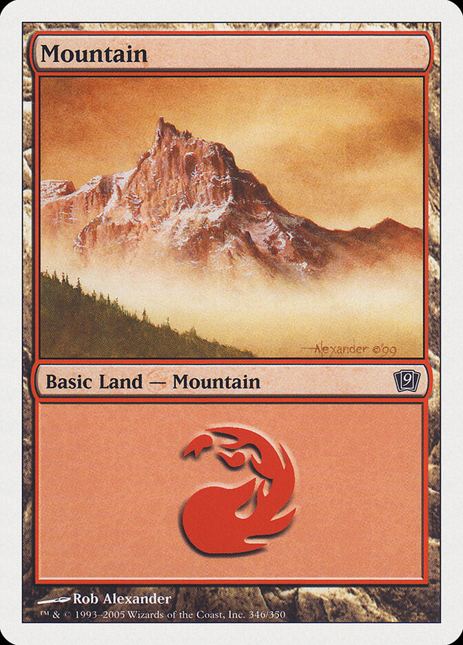 Mountain (346) - Ninth Edition (9ED)