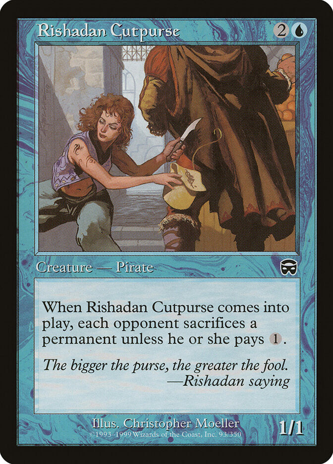 Rishadan Cutpurse (93) - Mercadian Masques (MMQ)