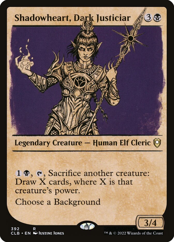 Shadowheart, Dark Justiciar (392) - Commander Legends: Battle for Baldur's Gate (CLB)