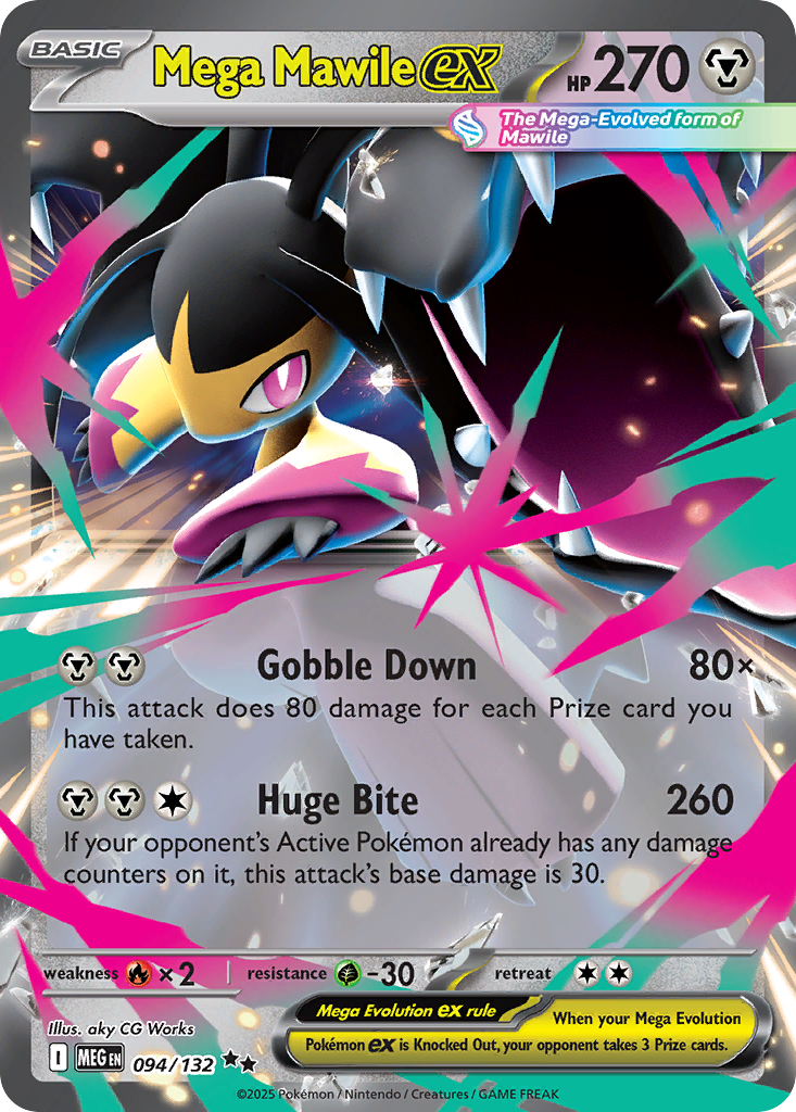 Mega Mawile ex (94/132) - Mega Evolution (MEG)
