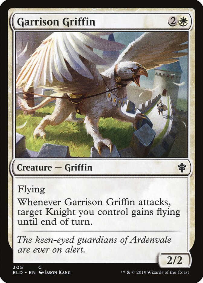 Garrison Griffin (305) - Throne of Eldraine (ELD)
