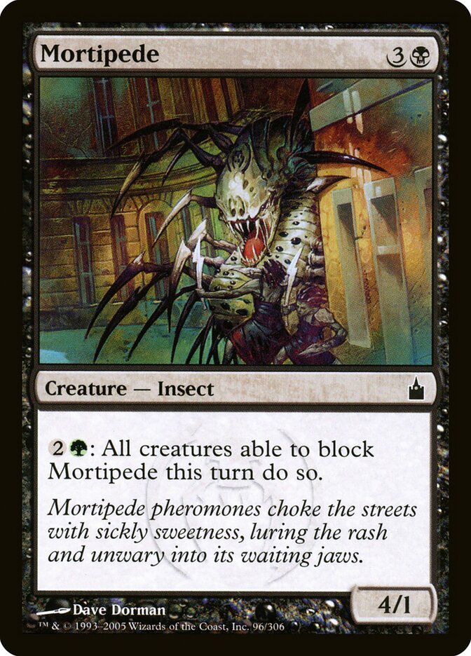 Mortipede (96) - Ravnica: City of Guilds (RAV)