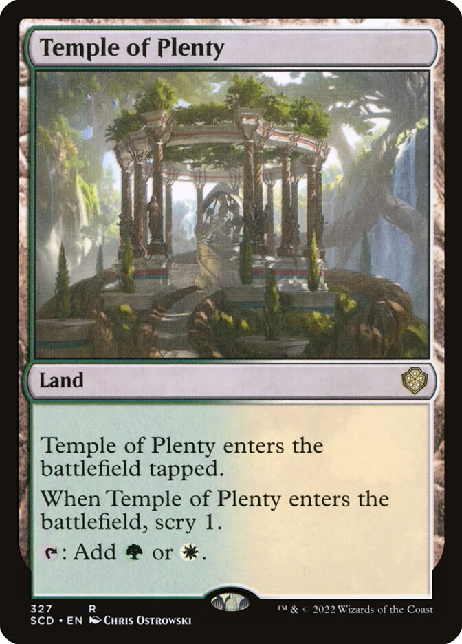 Temple of Plenty (327) - Starter Commander Decks (SCD)