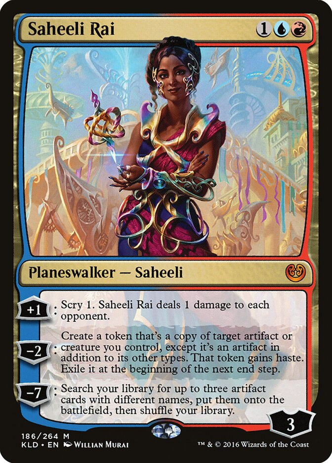 Saheeli Rai (186) - Kaladesh (KLD)