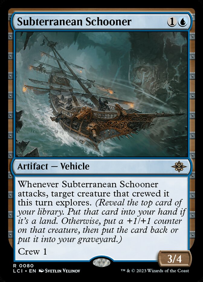 Subterranean Schooner (80) - The Lost Caverns of Ixalan (LCI)