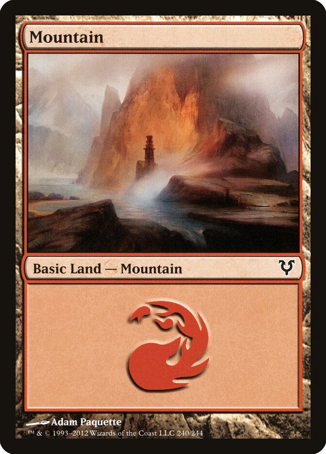 Mountain (240) - Avacyn Restored (AVR)