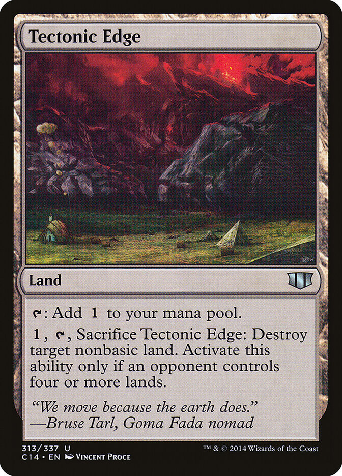 Tectonic Edge (313) - Commander 2014 (C14)