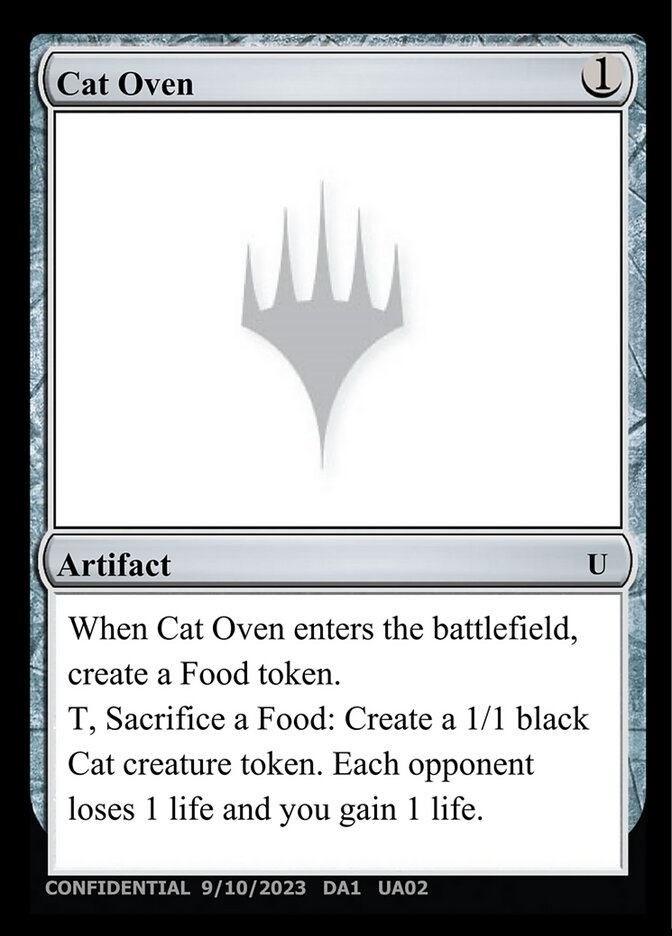 Cat Oven (UA02a) - Unknown Event (UNK)